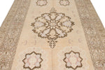 7x10 Red and Ivory Persian Traditional Rug