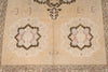 7x10 Red and Ivory Persian Traditional Rug