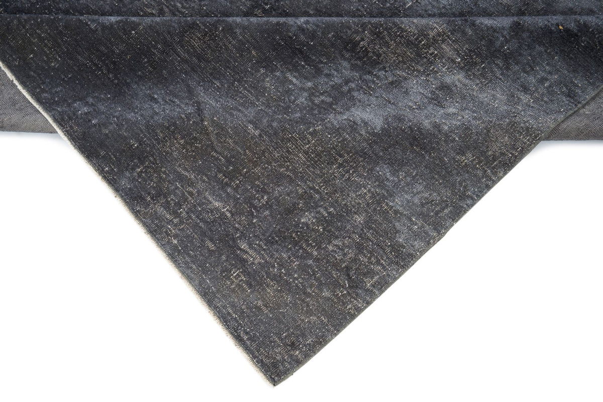7x11 Black and Gray Modern Contemporary Rug