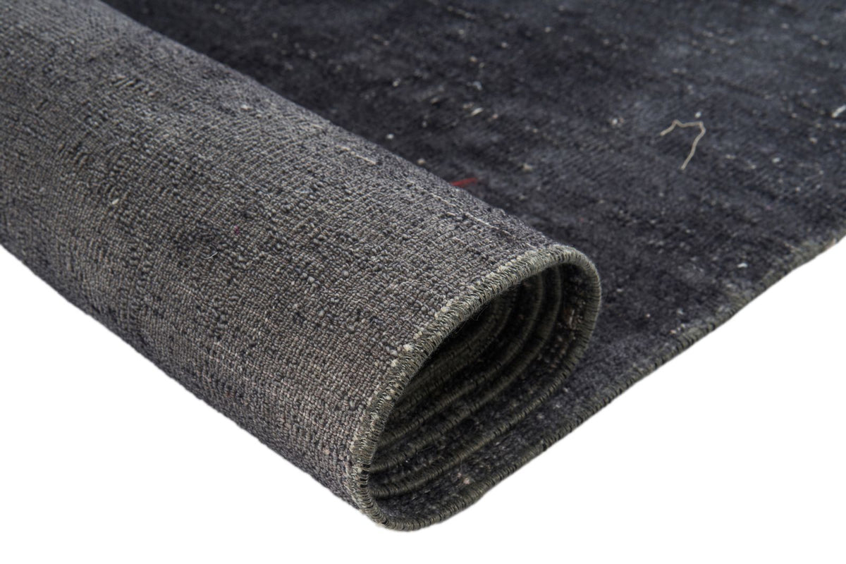 7x11 Black and Gray Modern Contemporary Rug