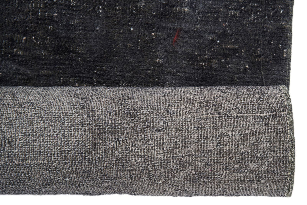 7x11 Black and Gray Modern Contemporary Rug