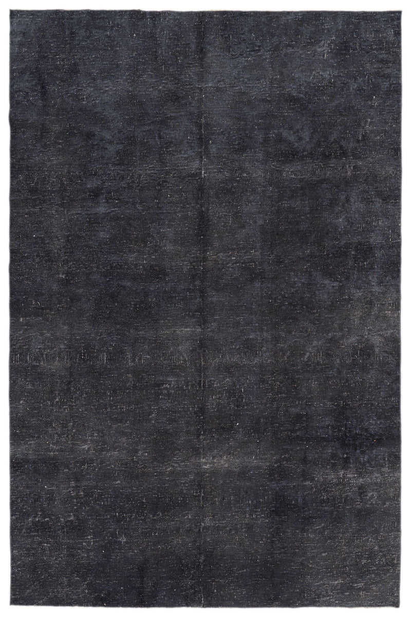 7x11 Black and Gray Modern Contemporary Rug