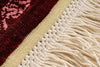 7x10 Ivory and Red Turkish Anatolian Rug
