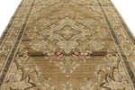 8x11 Brown and Ivory Persian Rug