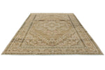 8x11 Brown and Ivory Persian Rug