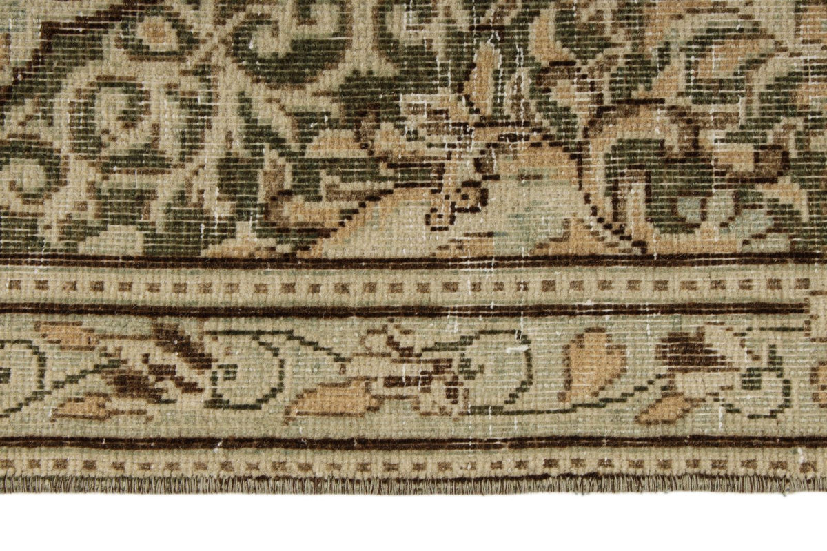 7x10 Brown and Gray Persian Rug