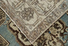 7x10 Brown and Ivory Persian Rug