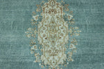 8x10 Blue and Ivory Persian Rug