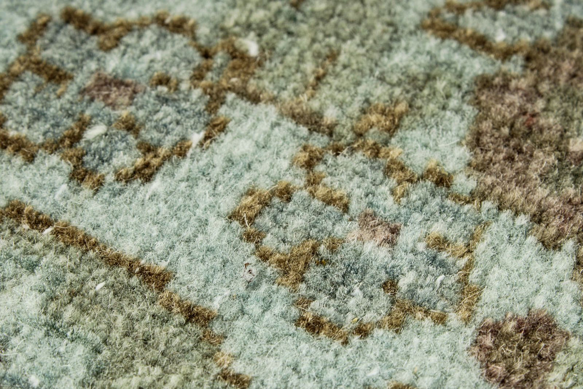 8x10 Blue and Ivory Persian Rug