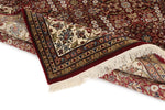 8x10 Red and Ivory Turkish Silk Rug