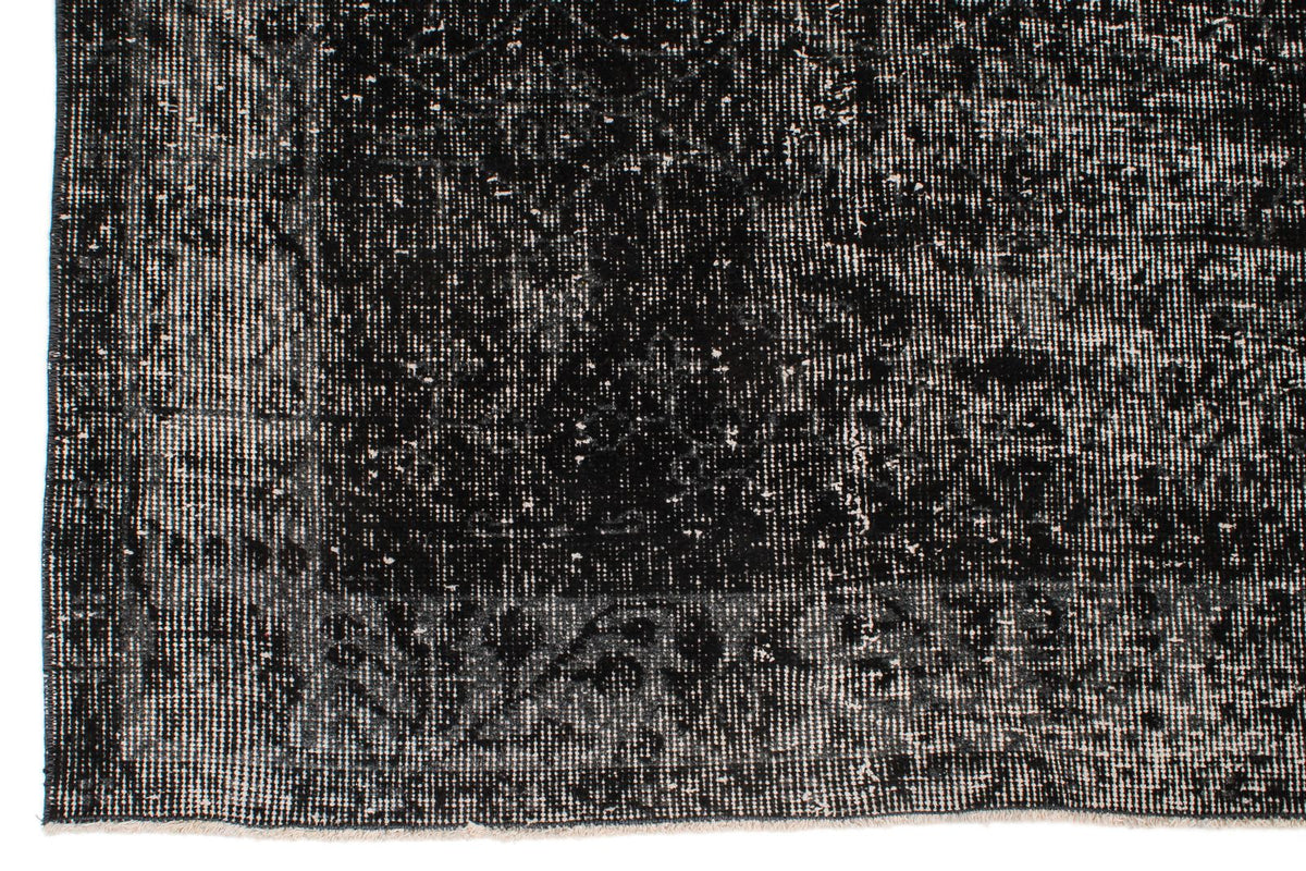 6x9 Gray and Black Modern Contemporary Rug