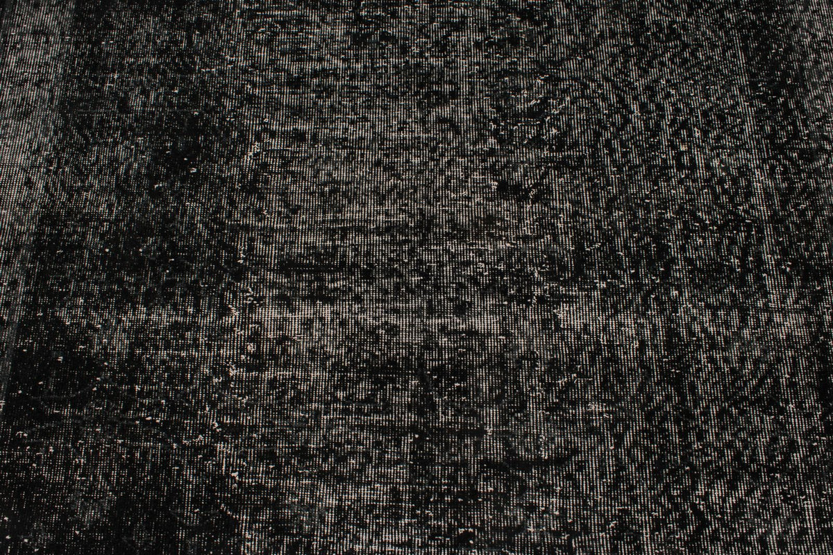 6x9 Gray and Black Modern Contemporary Rug