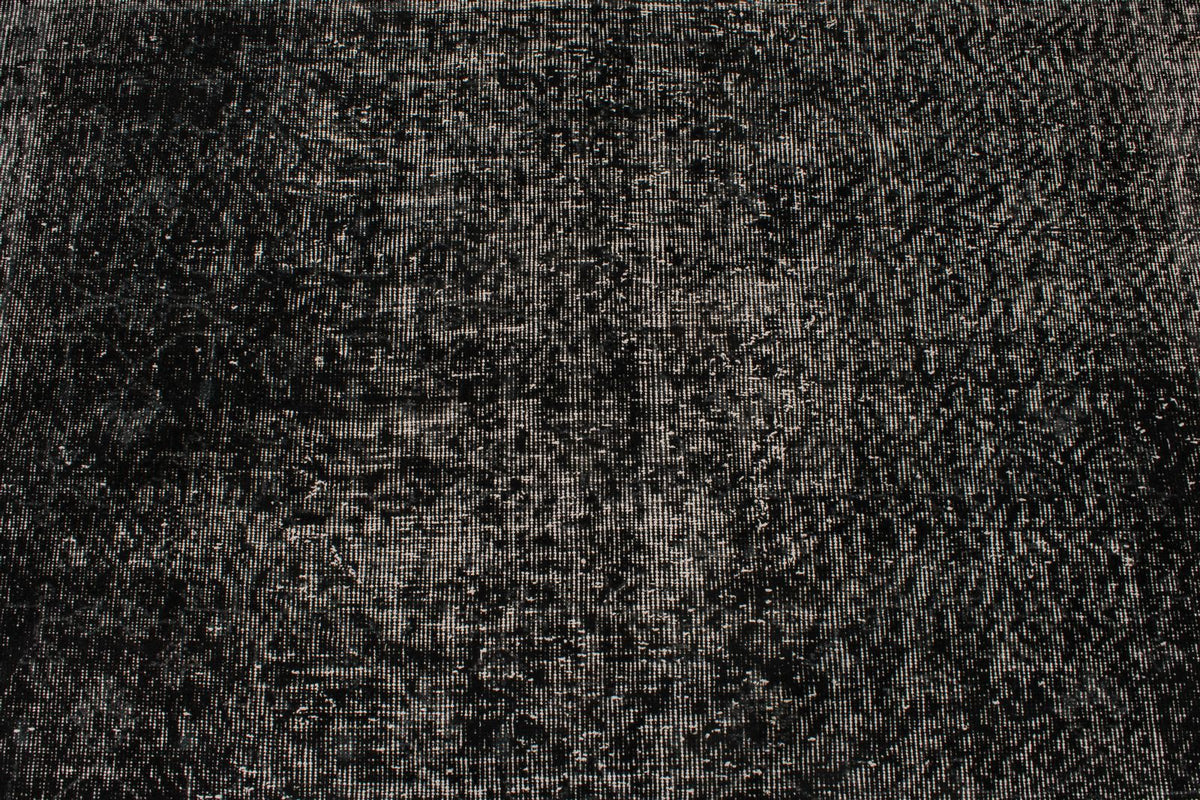 6x9 Gray and Black Modern Contemporary Rug