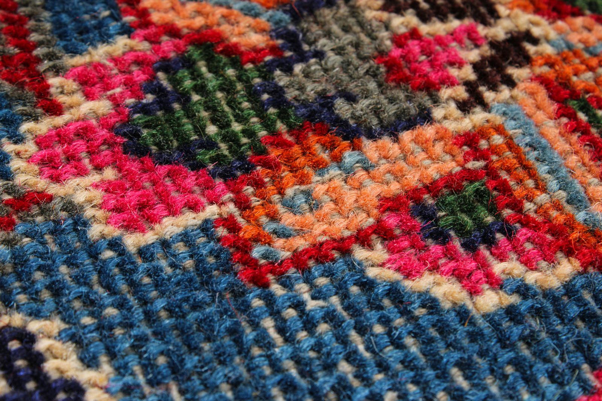 9x13 Red and Navy Persian Rug