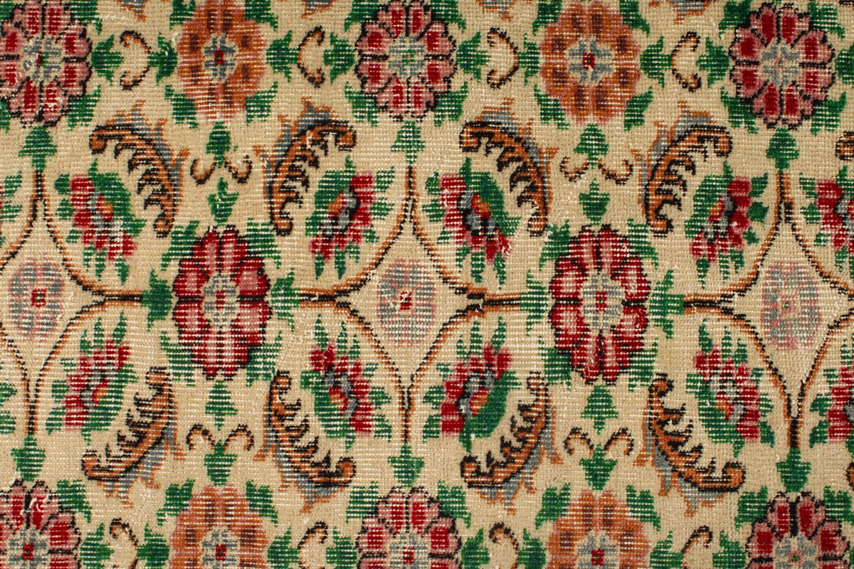6x10 Red and Multicolor Modern Contemporary Rug
