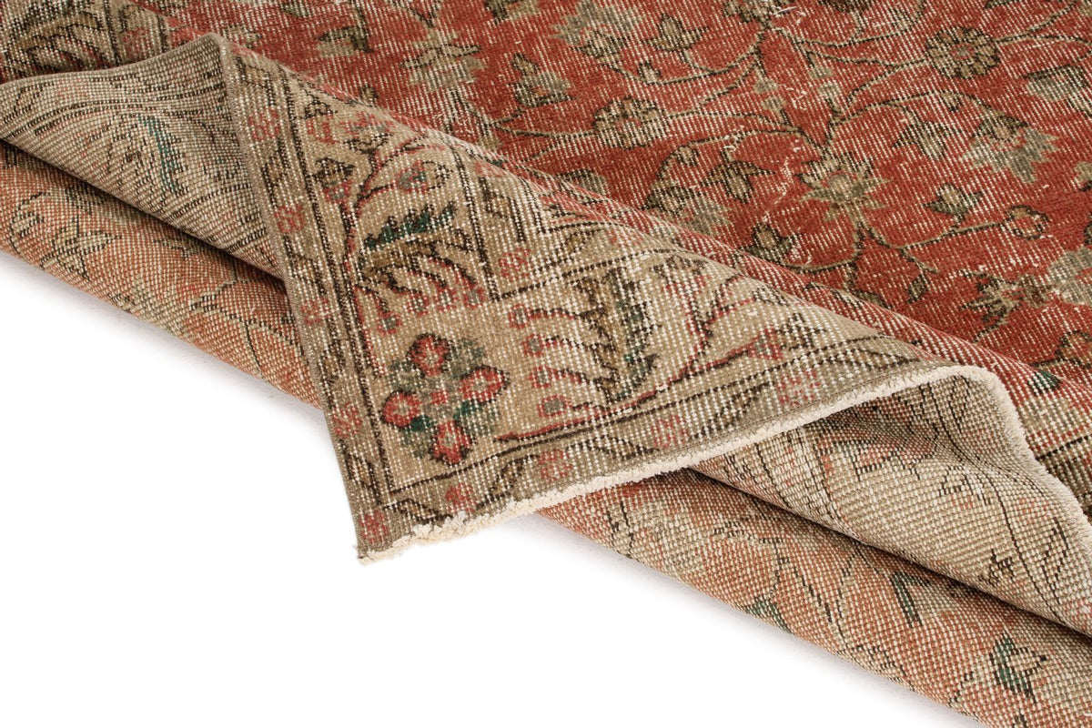 6x9 Pink and Multicolor Modern Contemporary Rug
