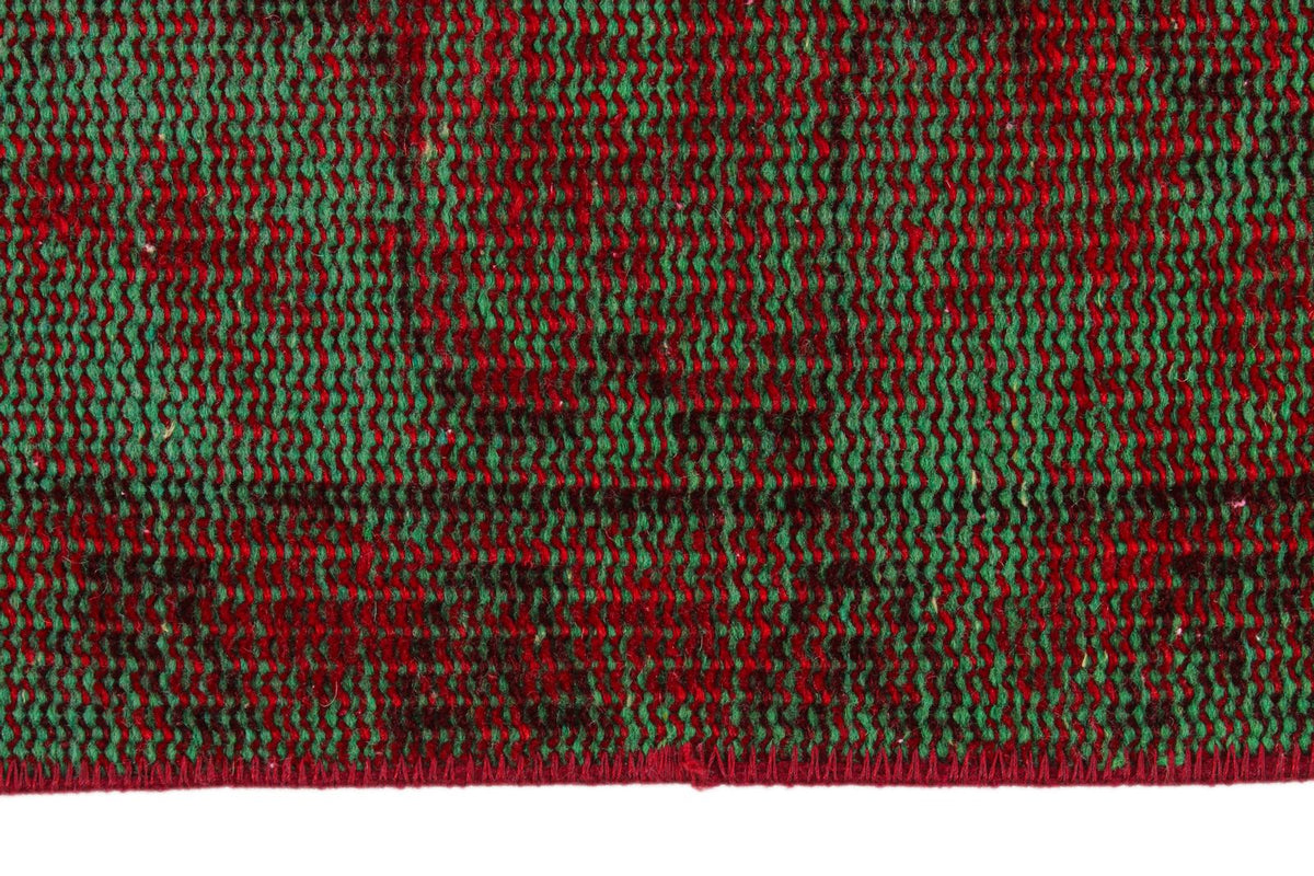 6x9 Red and Multicolor Modern Contemporary Rug