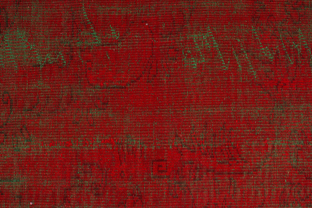 6x9 Red and Multicolor Modern Contemporary Rug