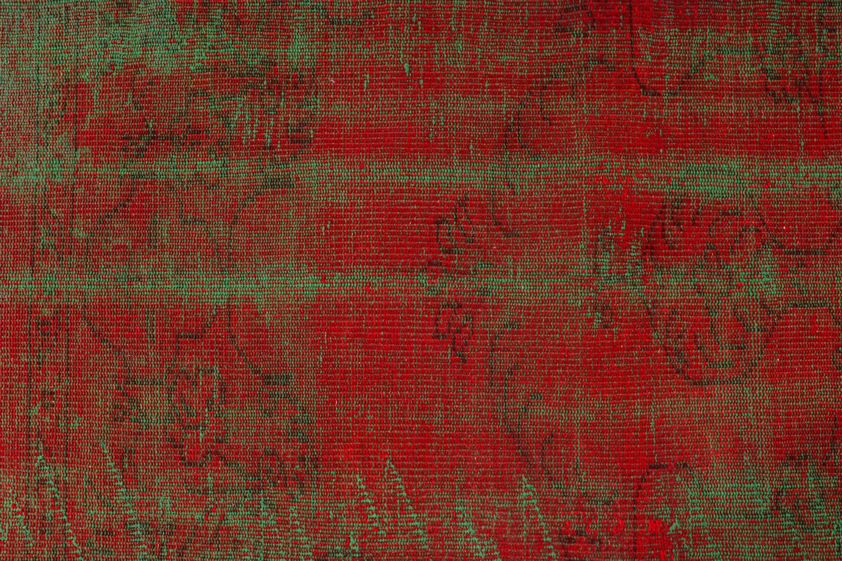 6x9 Red and Multicolor Modern Contemporary Rug