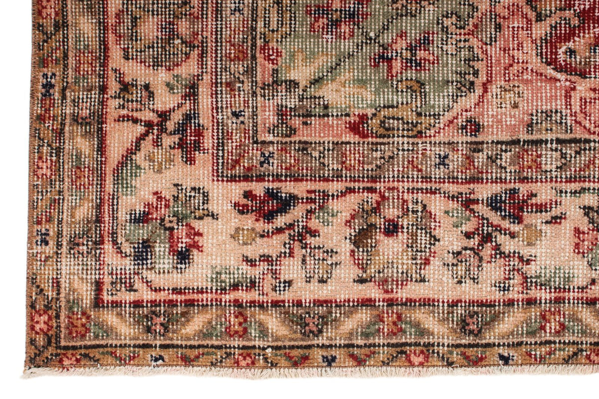 6x9 Rust and Ivory Modern Contemporary Rug