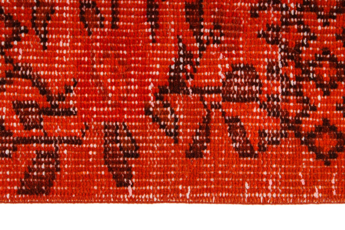 5x8 Red and Black Modern Contemporary Rug
