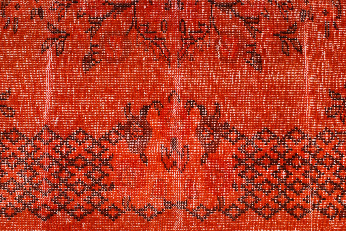5x8 Red and Black Modern Contemporary Rug
