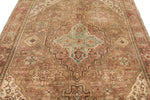 6x9 Brown and Pink Modern Contemporary Rug