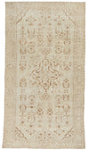 5x9 Beige and Brown Modern Contemporary Rug