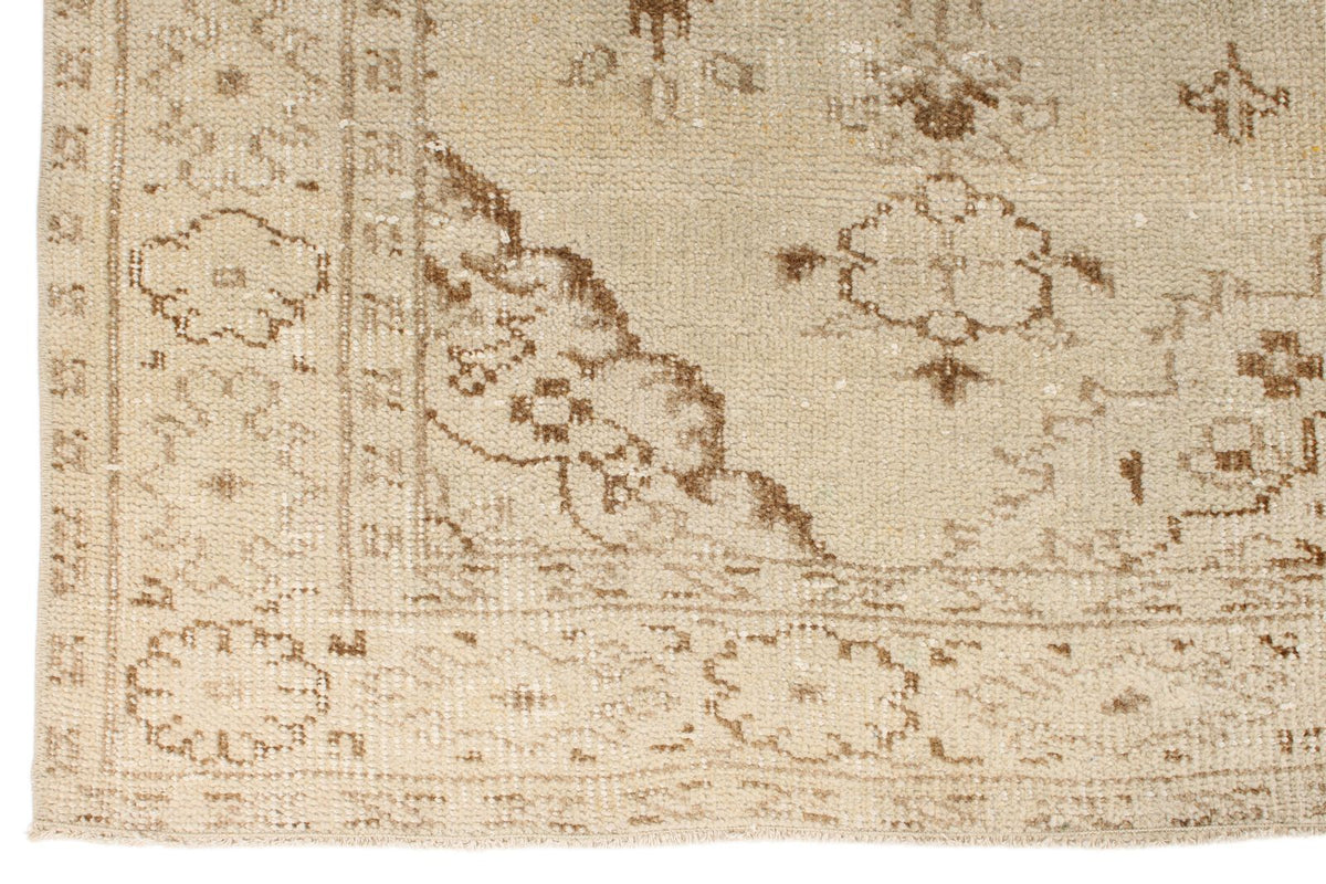 5x9 Beige and Brown Modern Contemporary Rug