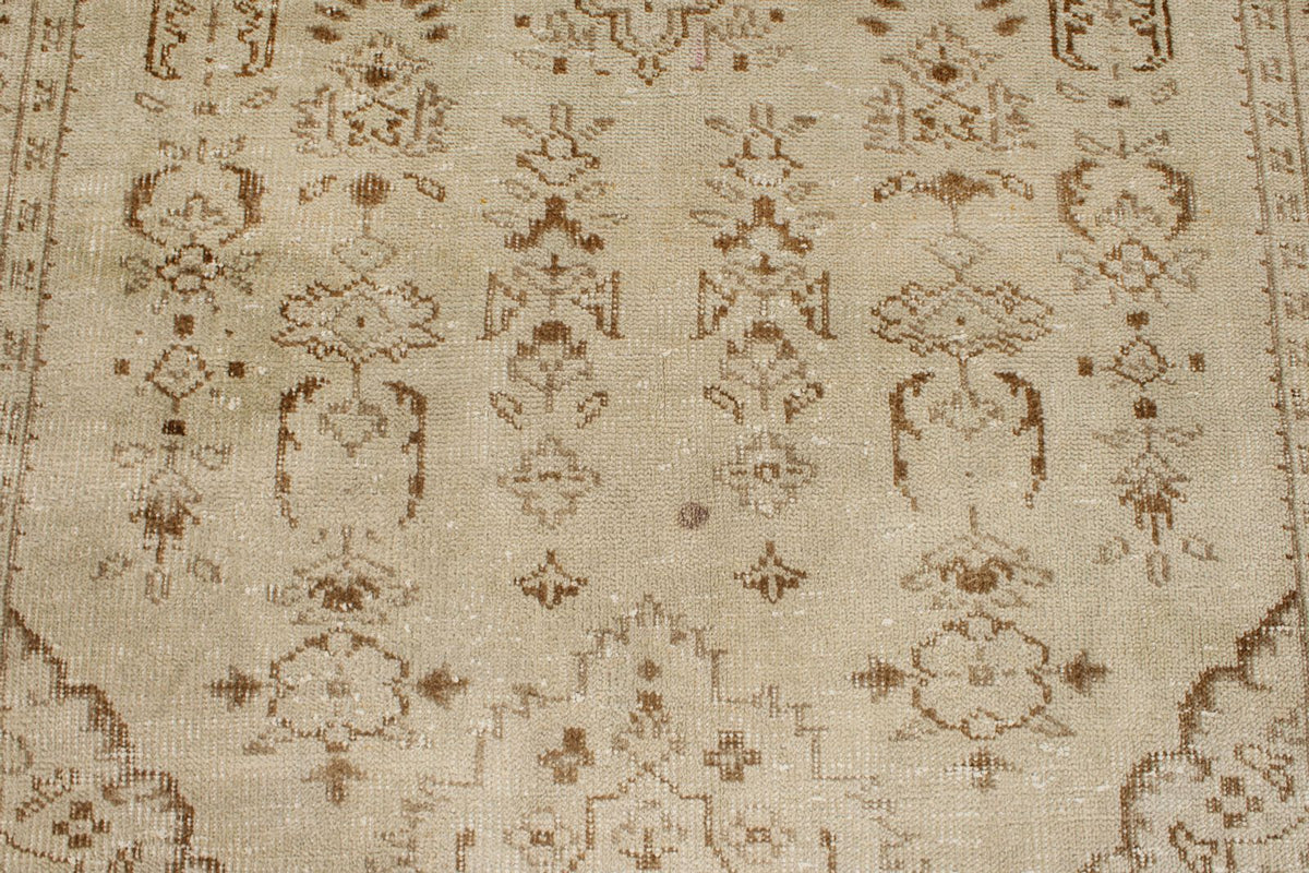 5x9 Beige and Brown Modern Contemporary Rug