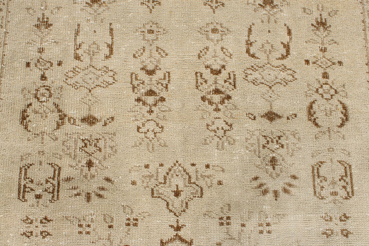 5x9 Beige and Brown Modern Contemporary Rug