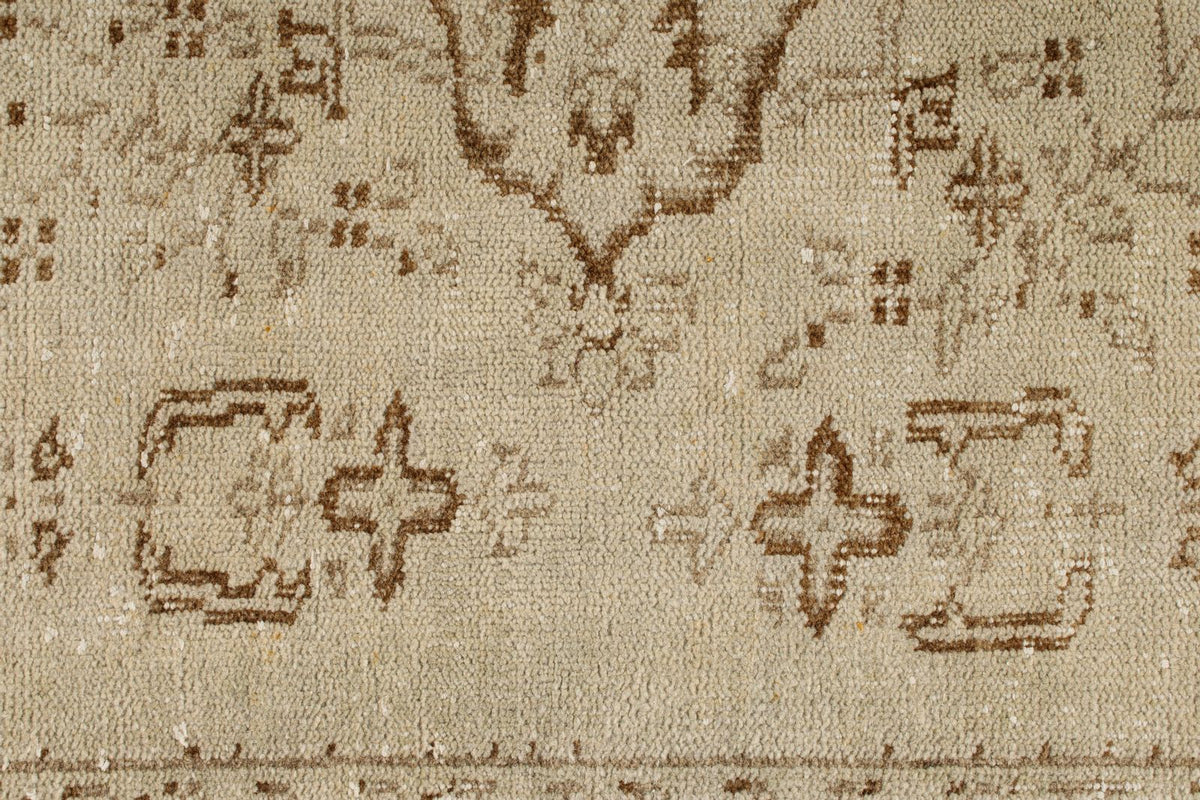 5x9 Beige and Brown Modern Contemporary Rug