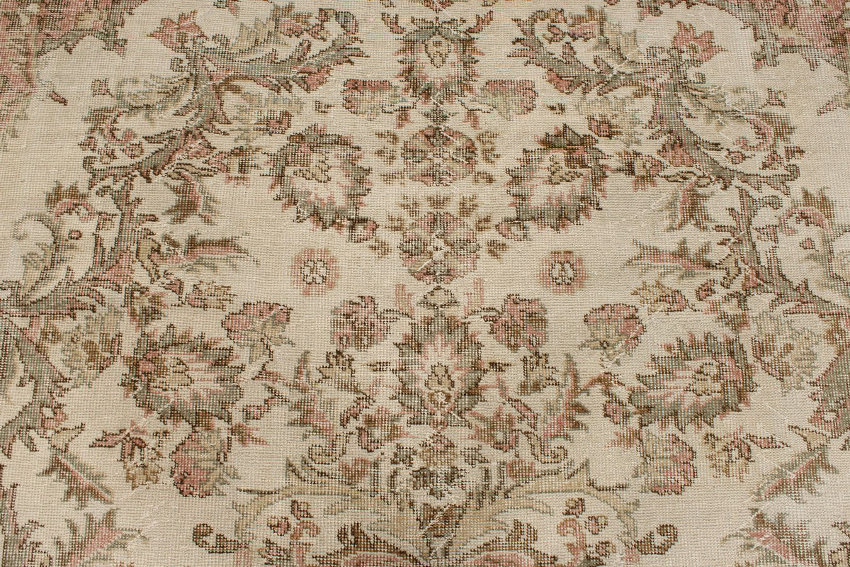 6x10 Beige and Ivory Modern Contemporary Rug