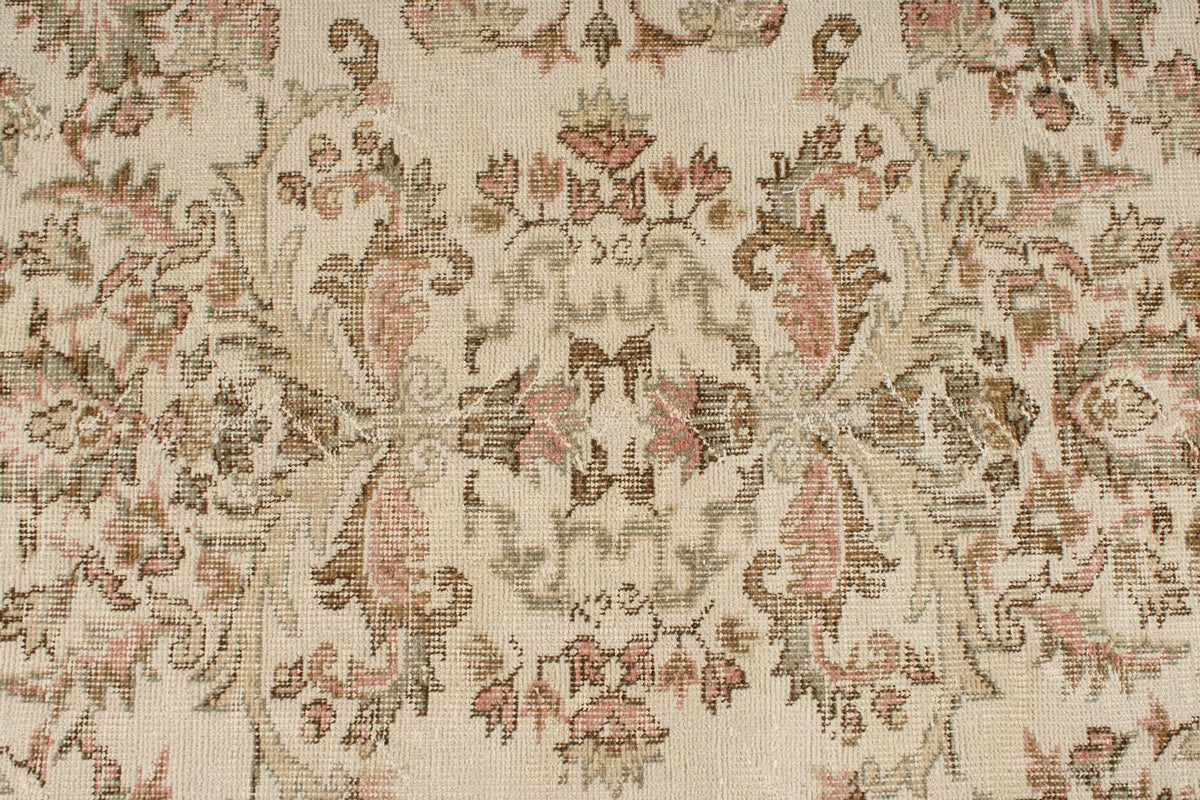 6x10 Beige and Ivory Modern Contemporary Rug