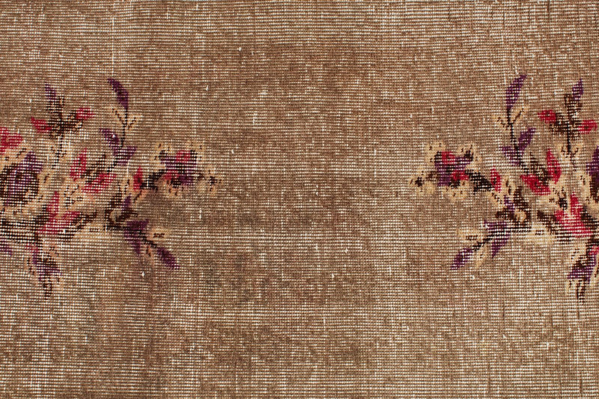 6x9 Brown and Multicolor Modern Contemporary Rug