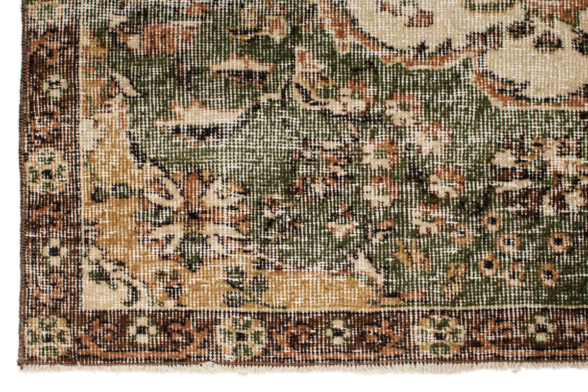 6x10 Beige and Multicolor Modern Contemporary Rug