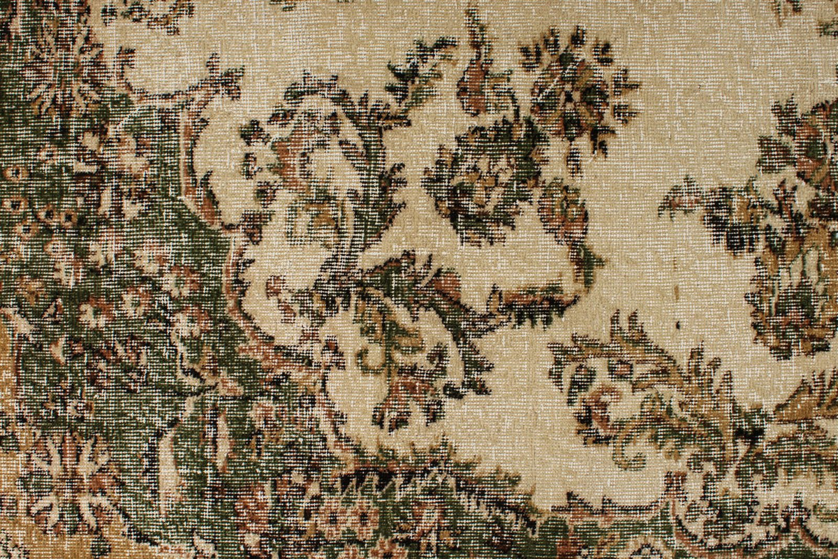 6x10 Beige and Multicolor Modern Contemporary Rug