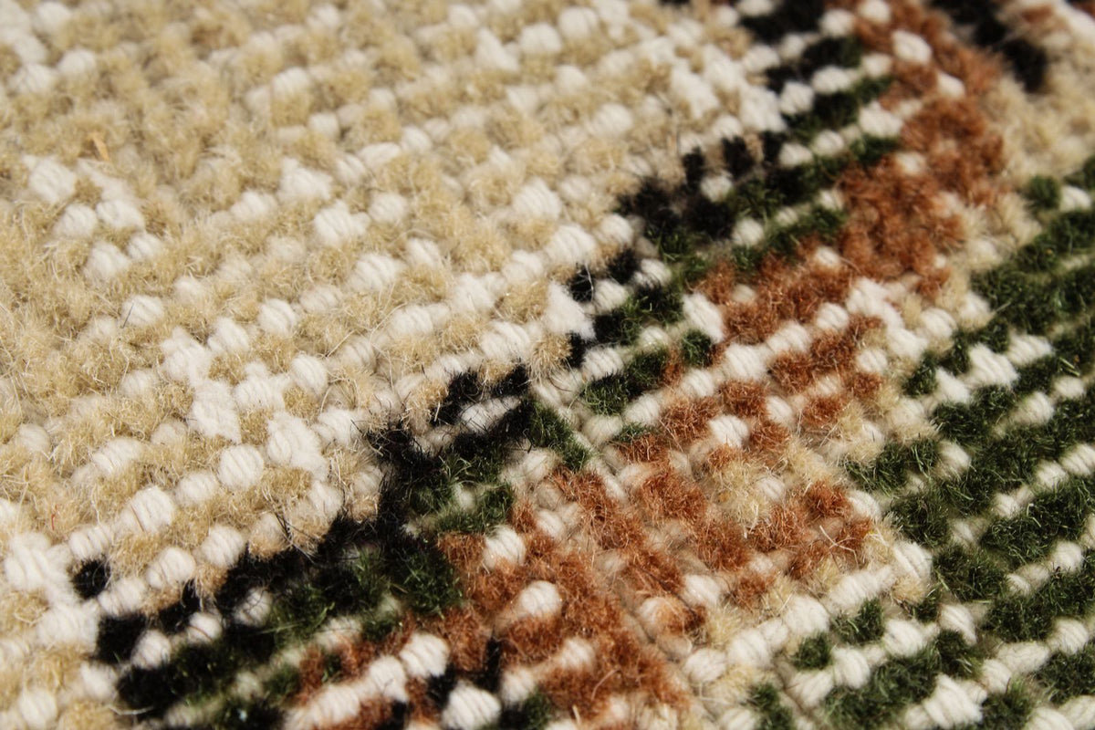 6x10 Beige and Multicolor Modern Contemporary Rug