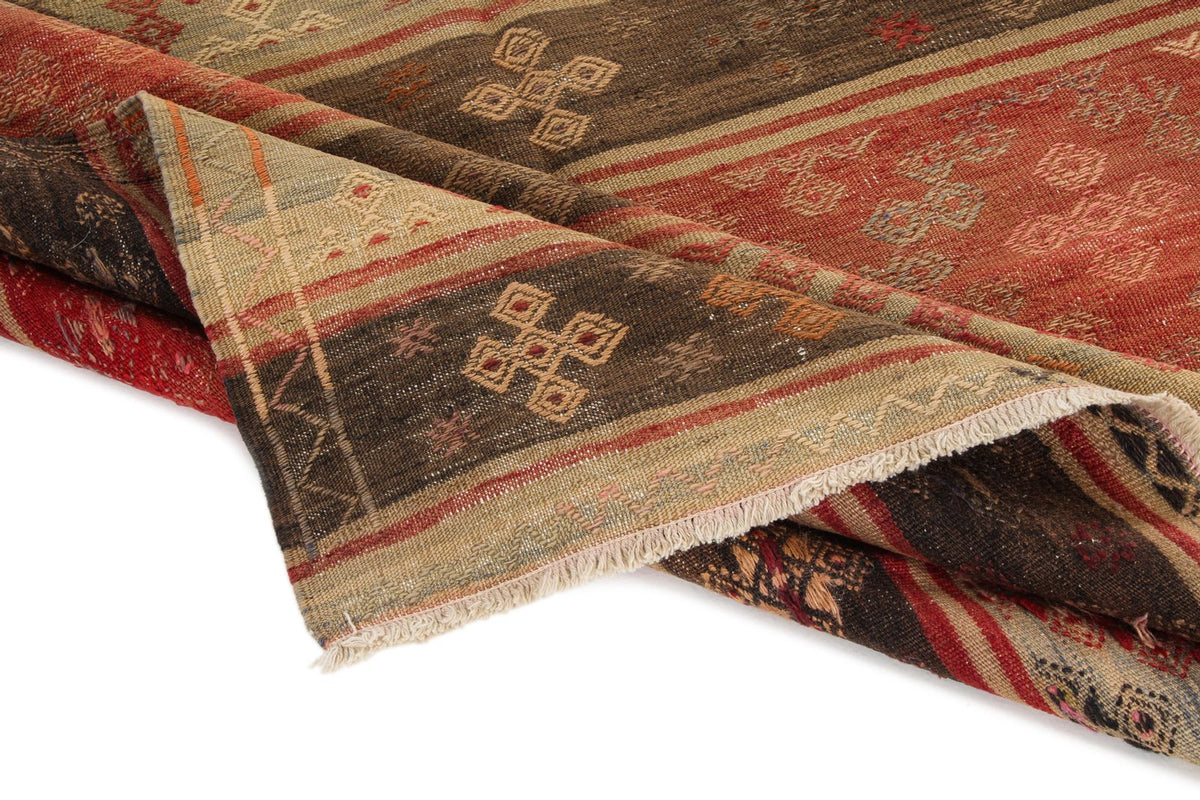 5x9 Multicolor Turkish Tribal Rug