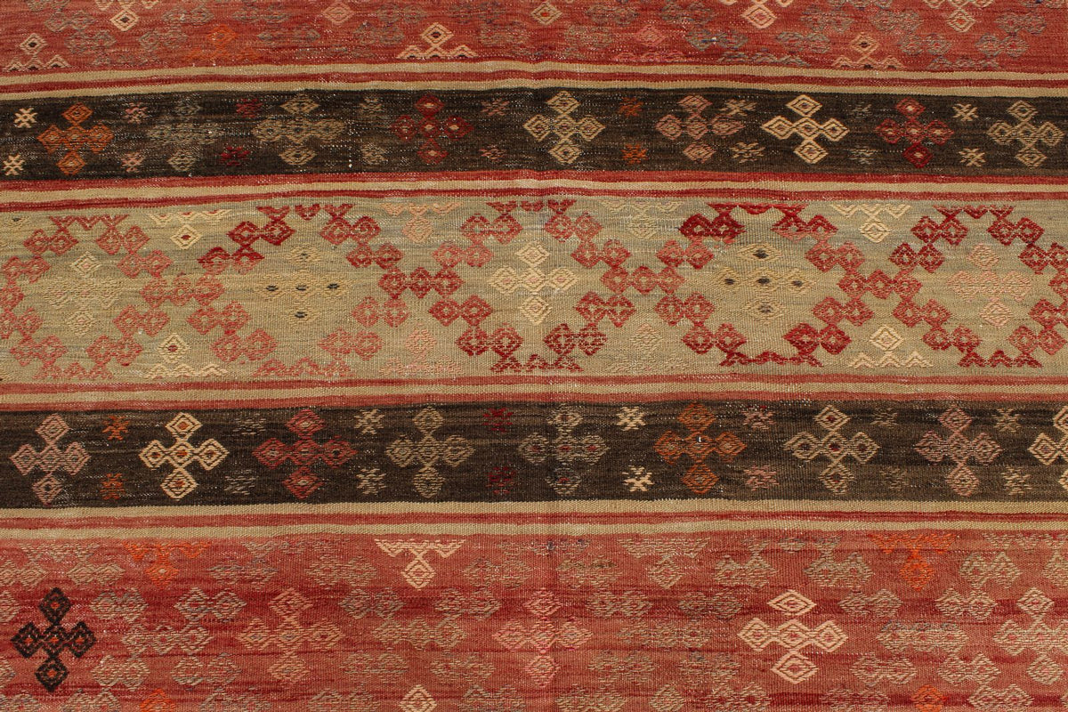 5x9 Multicolor Turkish Tribal Rug