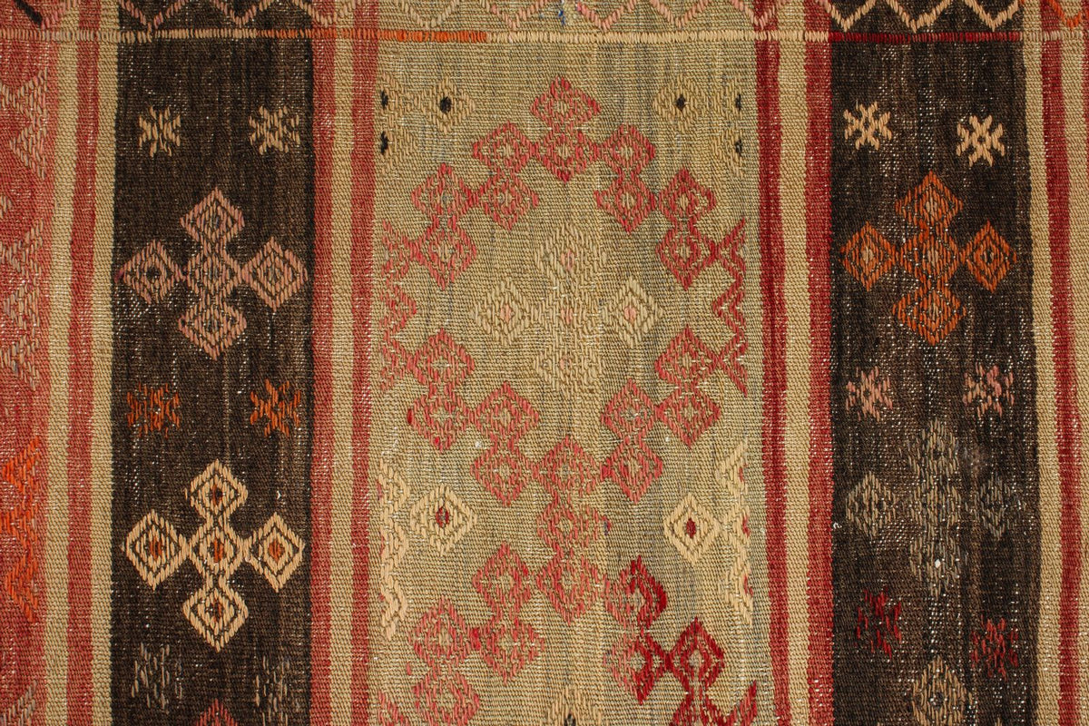 5x9 Multicolor Turkish Tribal Rug