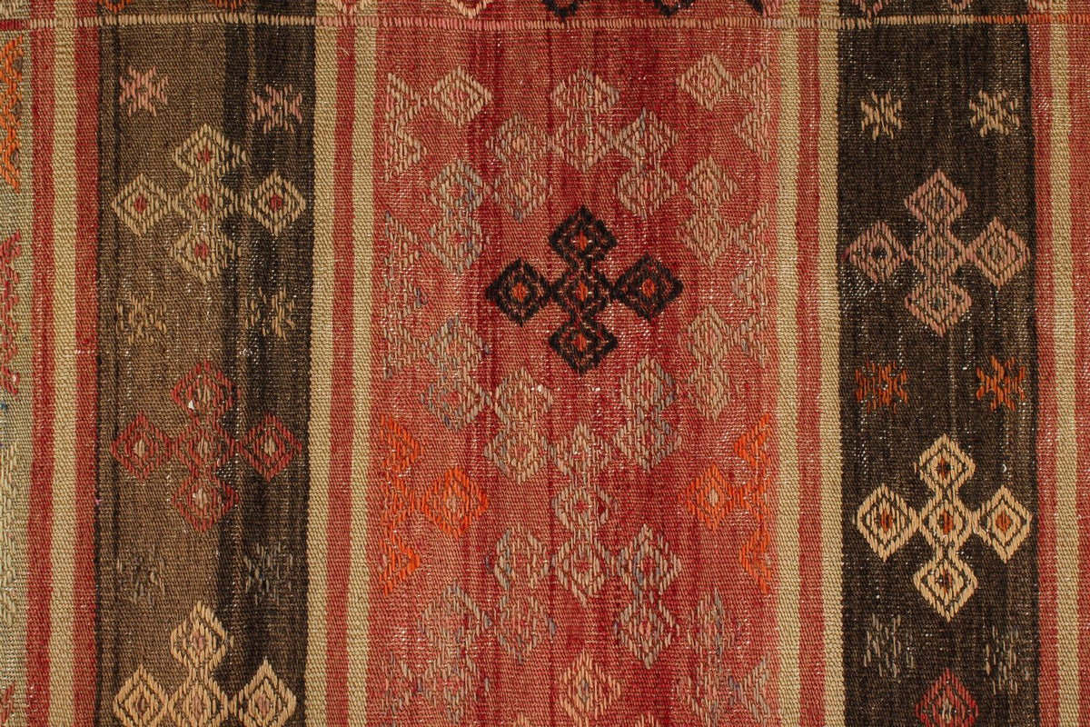 5x9 Multicolor Turkish Tribal Rug