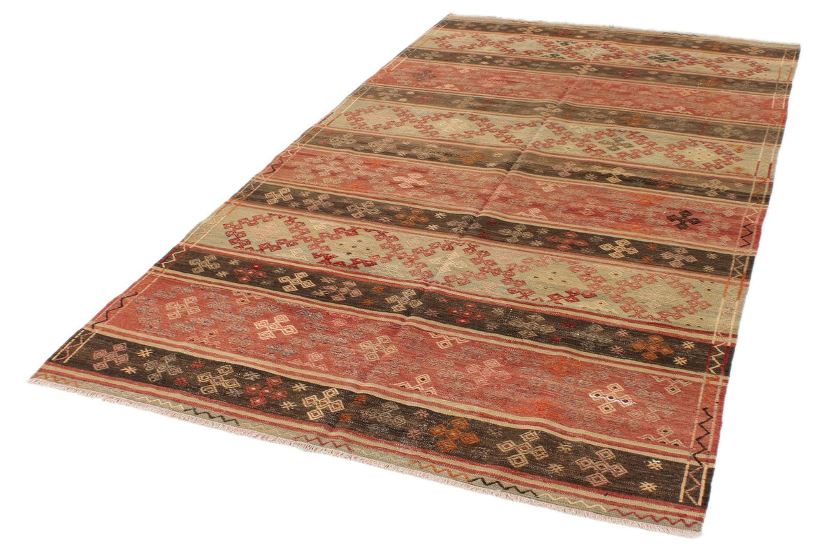 5x9 Multicolor Turkish Tribal Rug