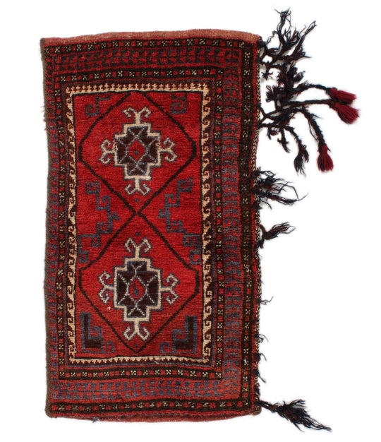 2x3 Multicolor Turkish Tribal Rug
