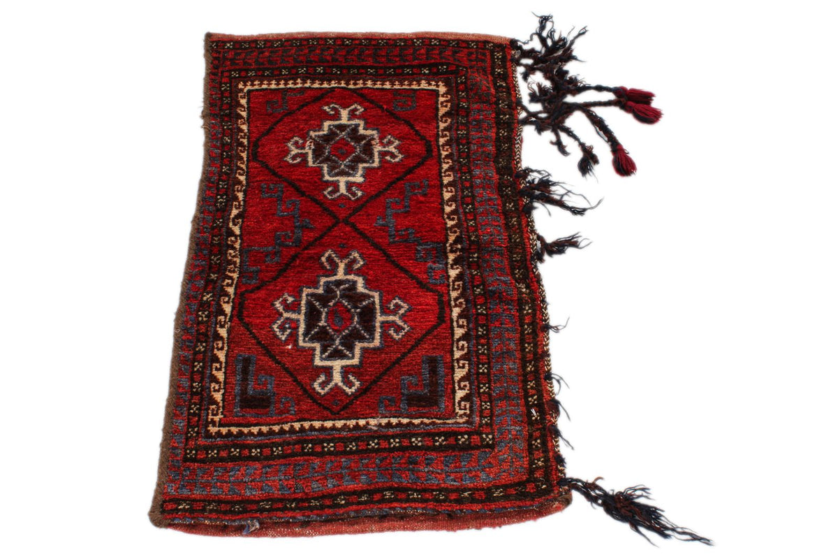 2x3 Multicolor Turkish Tribal Rug