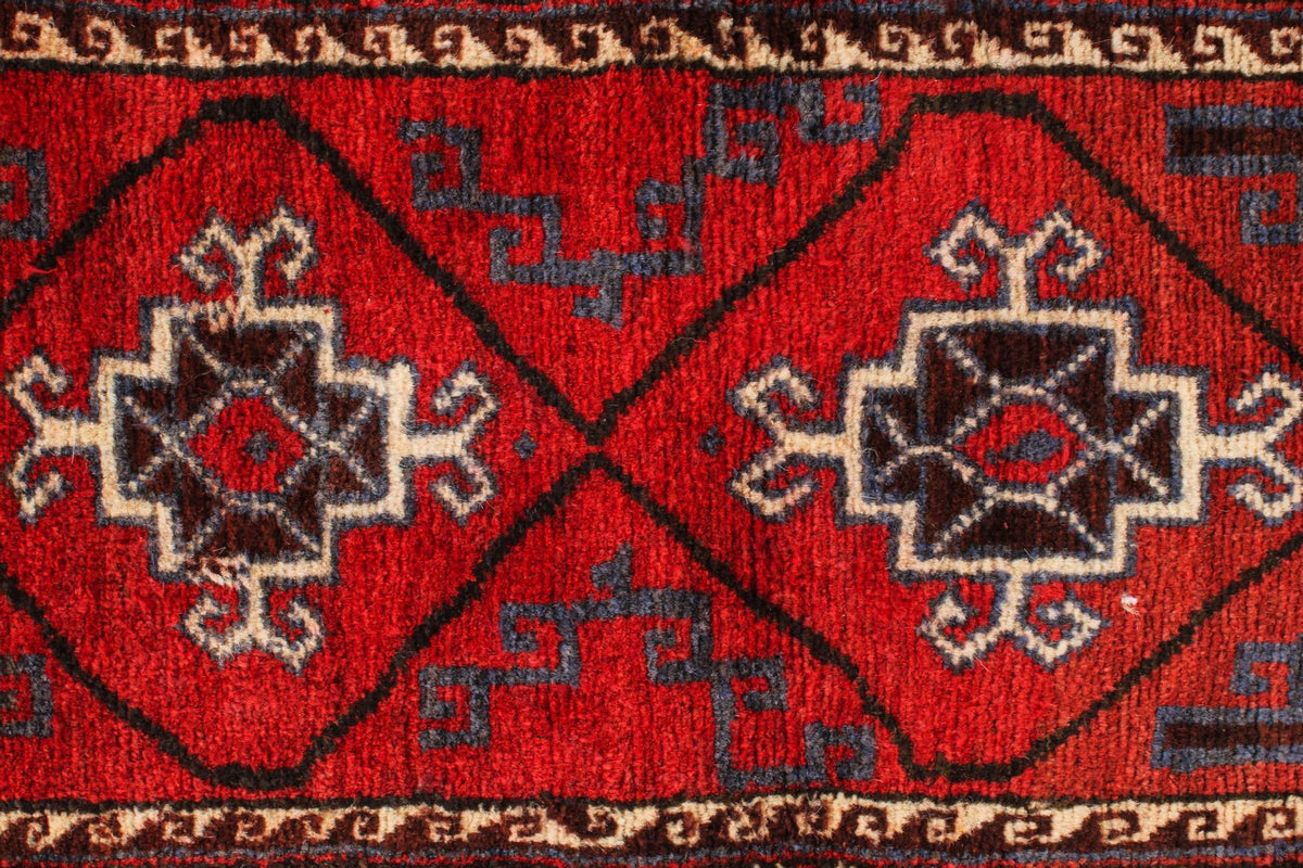 2x3 Multicolor Turkish Tribal Rug