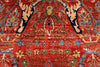 9x12 Red and Multicolor Anatolian Traditional Rug