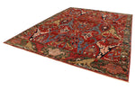 9x12 Red and Multicolor Anatolian Traditional Rug