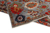 9x12 Gray and Multicolor Anatolian Traditional Rug