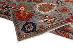 9x12 Gray and Multicolor Anatolian Traditional Rug